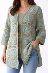 Hırka Kare Motif resmi