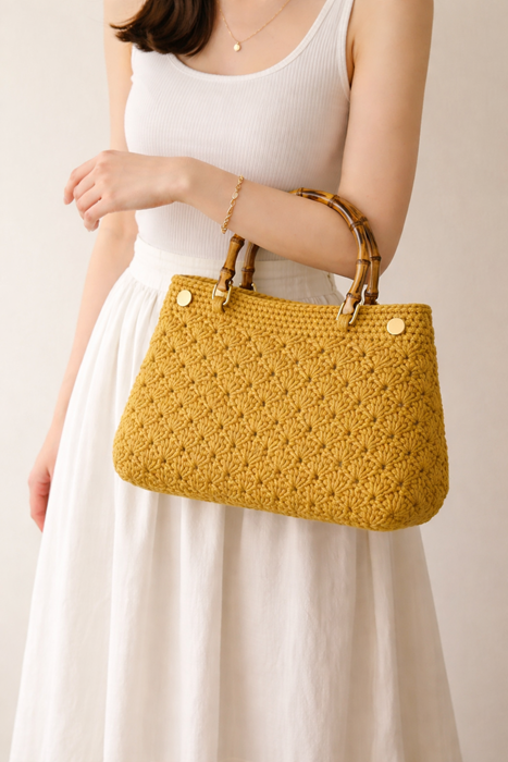 Makrome çanta resmi