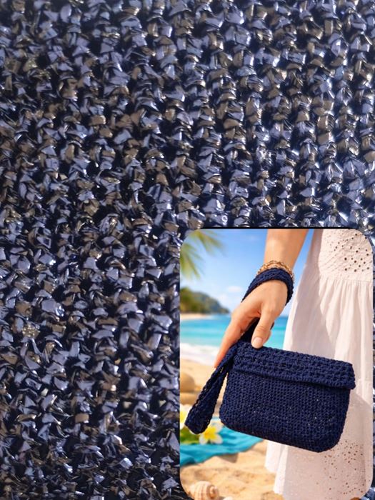 Parlak metalik elçantası gece mavisi resmi